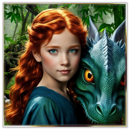 Maya mit dem grünen Drachen